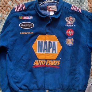 Blue Napa racing team jacket